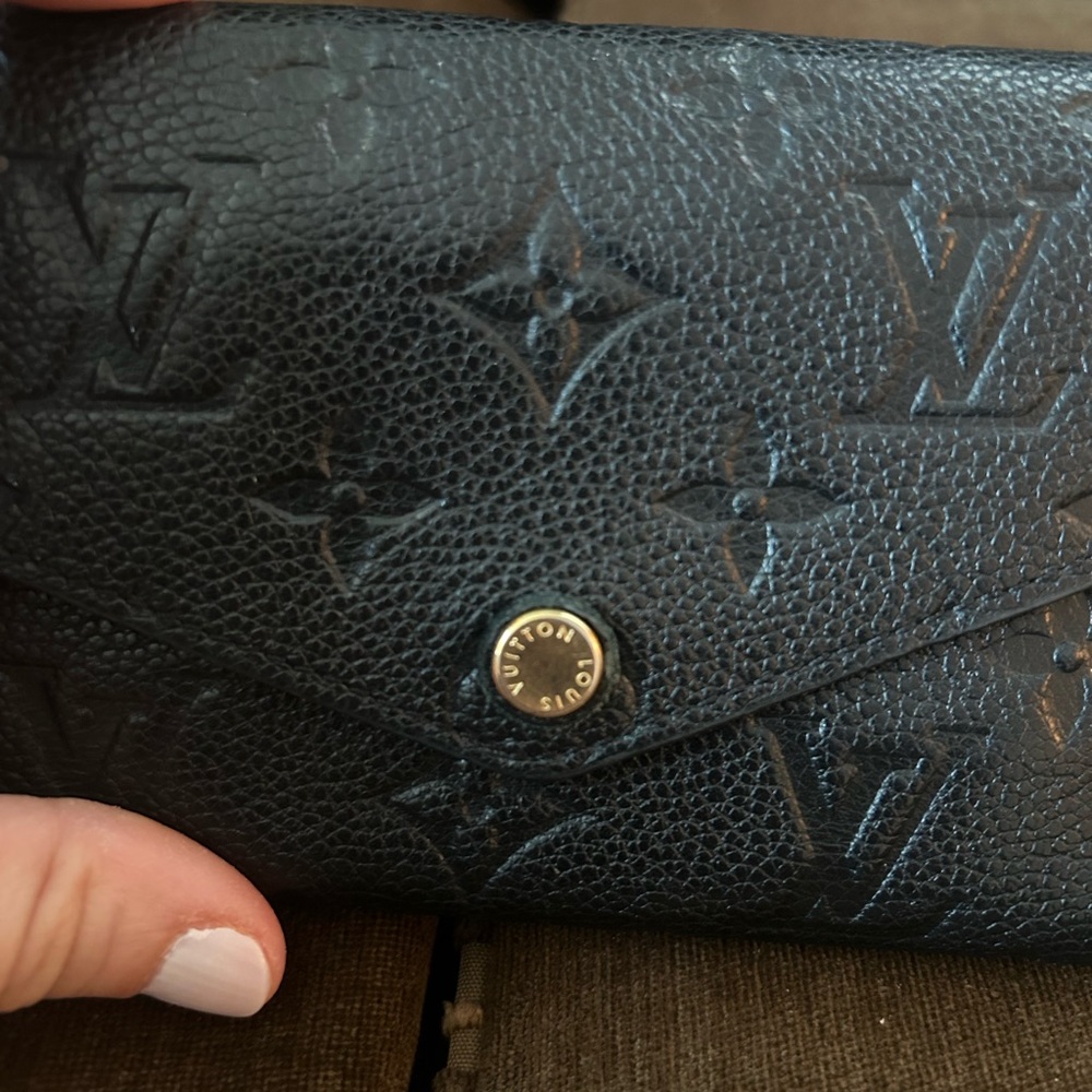 Louis Vuitton Empriente Curieuse Black Monogram Wallet - Picture 3 of 13